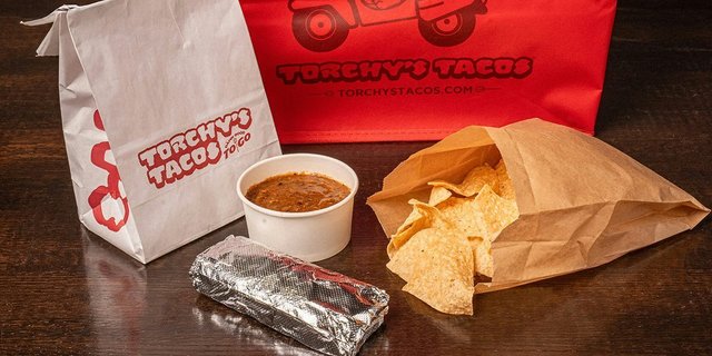One Taco Bagged Lunch