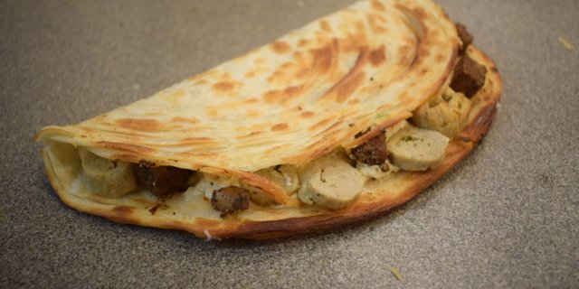 Korma Chicken & Onion Taco
