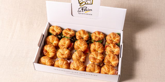 Mini Croissant Sandwiches