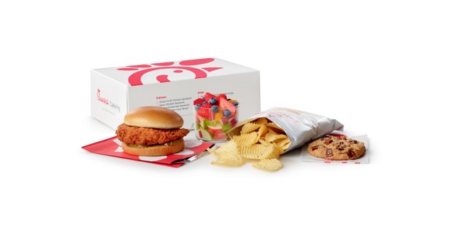 Spicy Chicken Sandwich Packaged Meal
