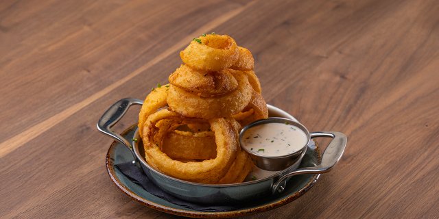 Beer-battered Onion Rings