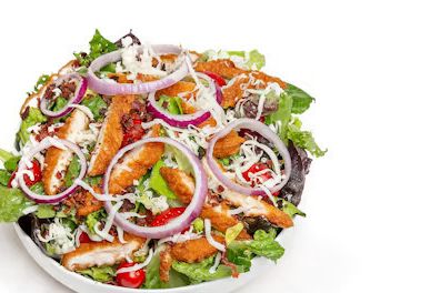 Fried Buffalo Chicken Salad