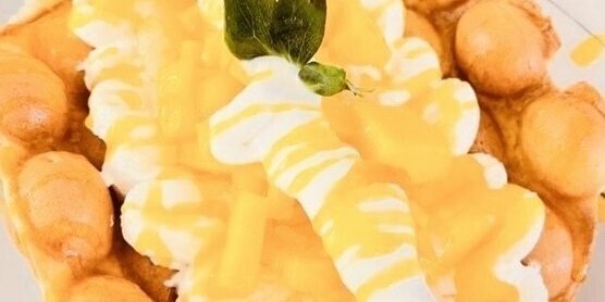 Mango Waffle