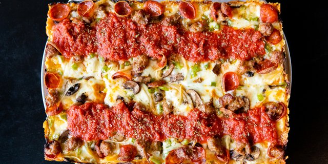 Build-Your-Own Detroit-Style Whole Pizza