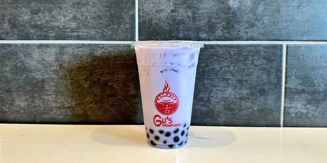 Taro Milk Tea w/ Tapioca
