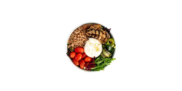 Grilled Veggies & Burrata Salad