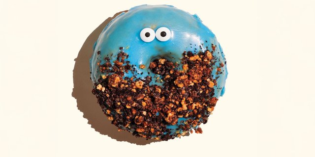 Cookie Monster Donut