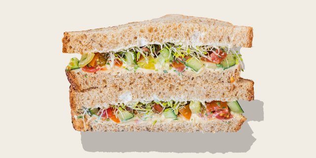 Veggie Garden Sandwich