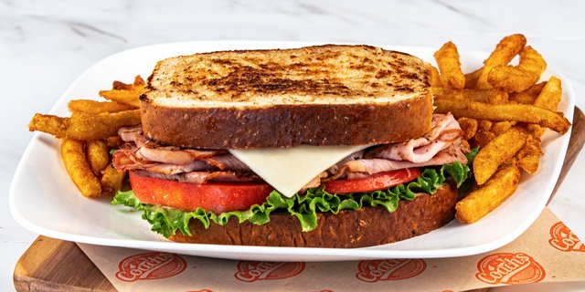 Ham & Swiss Sandwich