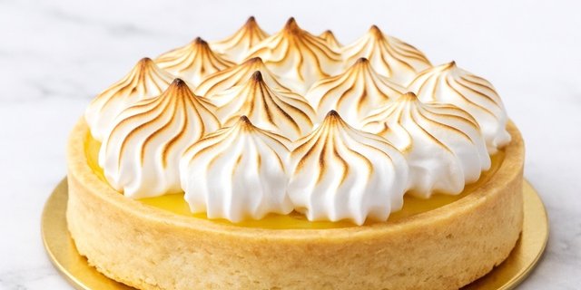 Lemon Tart w/ Meringue