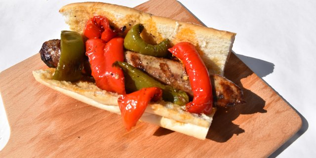 Italian Sausage Sandwich