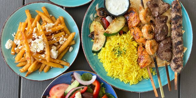 Mix Souvlaki Combo