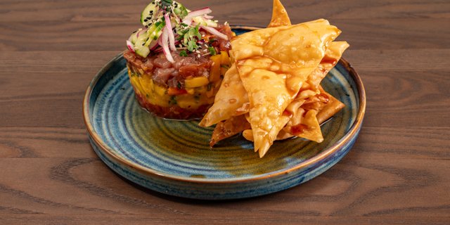 Ahi Tuna Tostada
