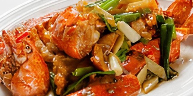 Lobster w/ Sauce Tray