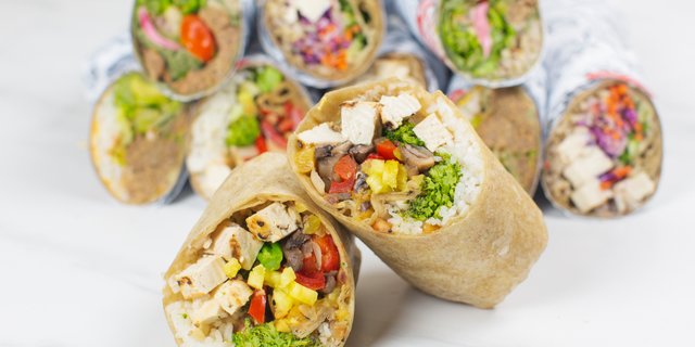 Vegetarian Curated Flatbread Wrapps