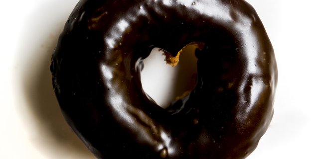 Chocolate Chocolate Cake Donut