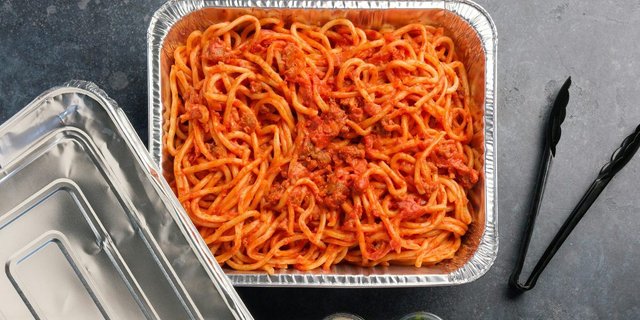 Bucatini W/ Meat Sauce