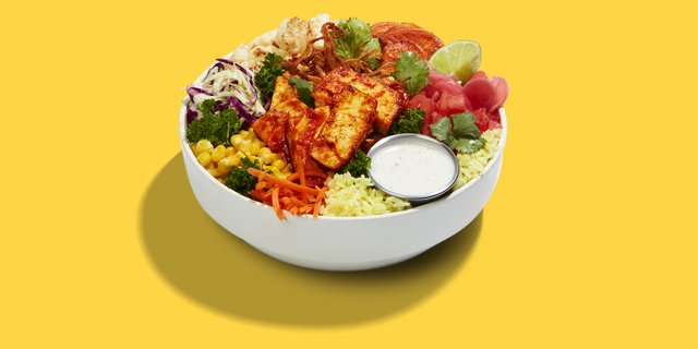 Backyard BBQ Tofu Bowl
