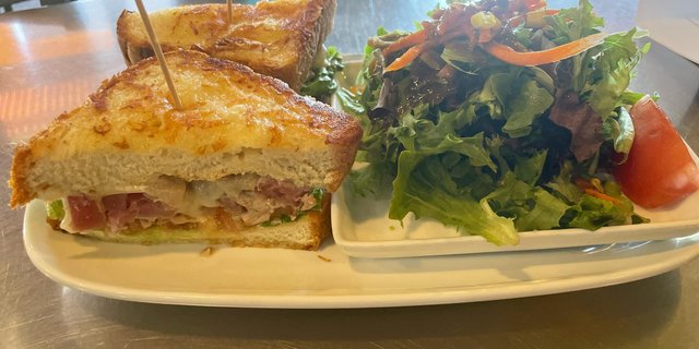 Ahi Tuna Melt Sandwich