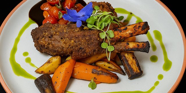 Herb-Crusted Lamb Chops