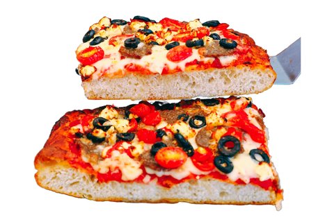 Mediterranean Sicilian Pizza