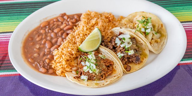 3 Taco Plate