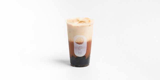 Machi Black Oat Milk Bubble Tea