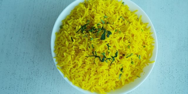 Saffron Jasmine Rice Platter