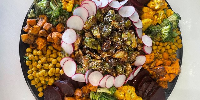 Large Roasted Veggie Platter