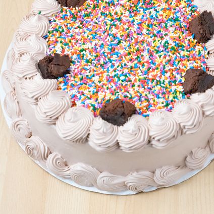 Large Ice Cream Cake