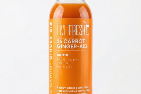 24 Carrot Ginger-Aid Juice