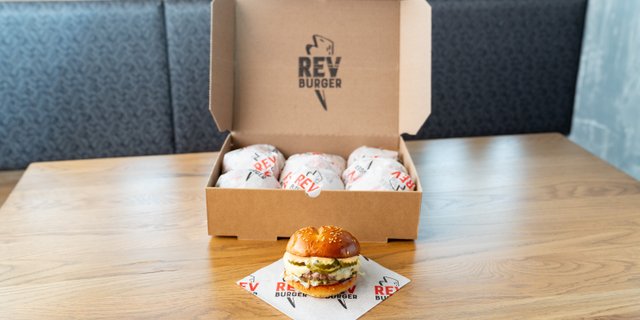 Rev Burger Box