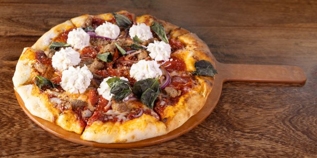 12" The Works Pizza