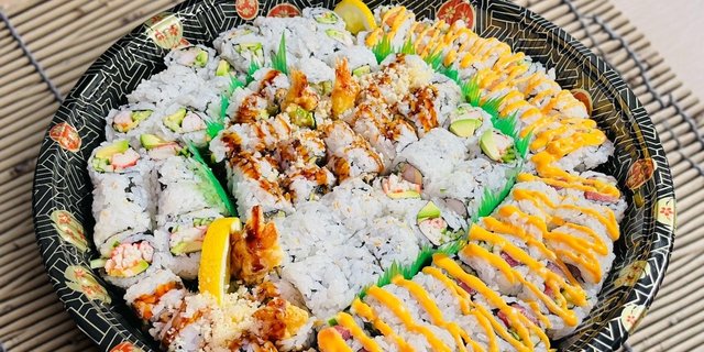 Cooked Sushi Platter