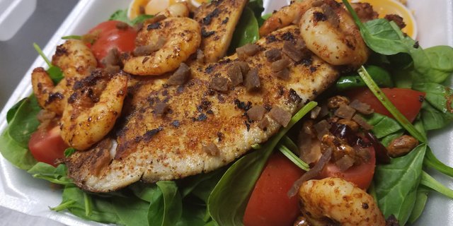 Grilled Tilapia Salad