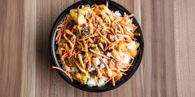Individual Polynesian Chicken Bowl