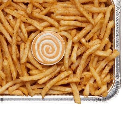 12" French Fries Tray