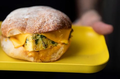 Pat Greaney Spinach Sandwich