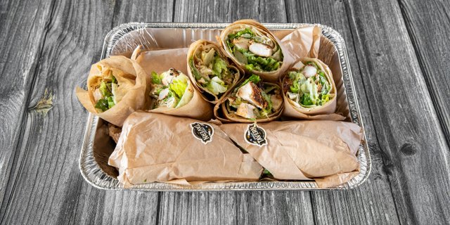 Chicken Caesar Wraps