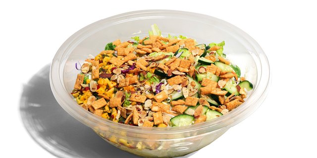 Mango Miso Crunch Salad