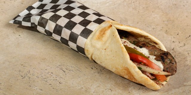 Kafta Lamb Skewers Wrap