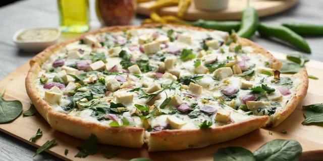 Pesto Chicken Pizza
