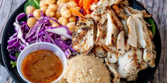 Miso Honey Chicken Bowl