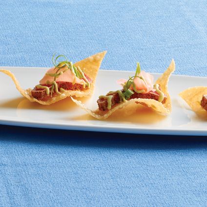 Ahi Nachos