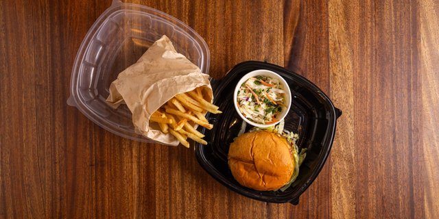 Burger Lunch Box