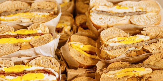 Egg & Cheese Breakfast Sandwiches