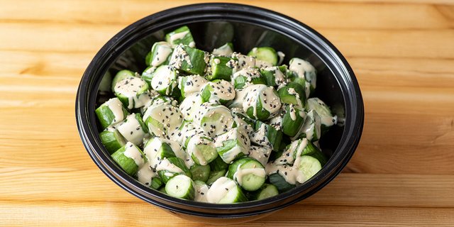 Miso Sesame Cucumbers