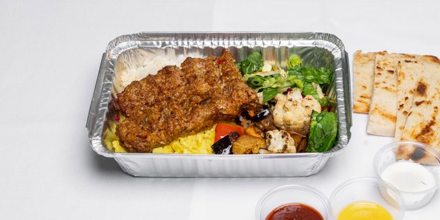 Adana Kebab Platter