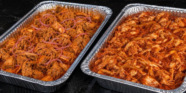 Cochinita Pibil & Chicken Tinga Hot Bar