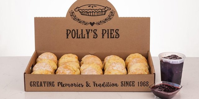 Bakery Box Biscuits w/ Jam